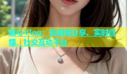 糖心Vlog：短视频分享、实时直播、社交互动平台