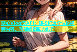 糖心Vlog汅API：轻松打造个性化视频内容，智能编辑助力创作