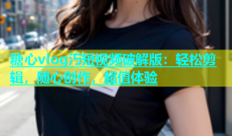 糖心vlog汅短视频破解版：轻松剪辑，随心创作，超值体验