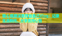 糖心视频深夜释放自己Vlog：记录生活瞬间，分享夜间心情
