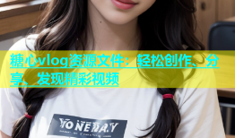 糖心vlog资源文件：轻松创作、分享、发现精彩视频