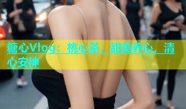 糖心Vlog：桃心茶，甜美养心，清心安神