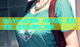 糖心Vlog免费版：精彩无限，无需会员，刷爆全网热门视频