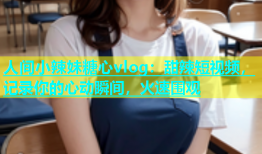 人间小辣妹糖心vlog：甜辣短视频，记录你的心动瞬间，火速围观