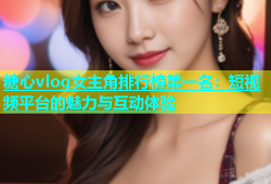 糖心vlog女主角排行榜第一名：短视频平台的魅力与互动体验