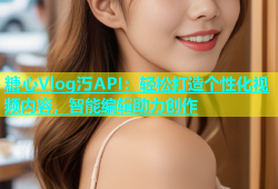 糖心Vlog汅API：轻松打造个性化视频内容，智能编辑助力创作