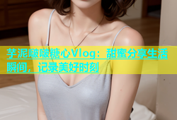芋泥啵啵糖心Vlog：甜蜜分享生活瞬间，记录美好时刻