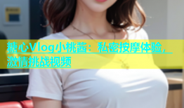 糖心Vlog小桃酱：私密按摩体验，激情挑战视频