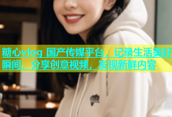 糖心vlog 国产传媒平台，记录生活美好瞬间，分享创意视频，发现新鲜内容