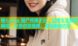 糖心vlog 国产传媒平台，记录生活美好瞬间，分享创意视频，发现新鲜内容