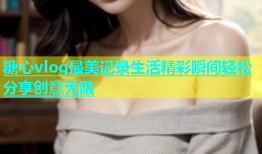 糖心vlog最美记录生活精彩瞬间轻松分享创意无限