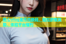 糖心vlog金币兑换码，轻松获取奖励，体验平台福利
