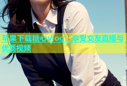 苹果下载糖心vlog，享受交友直播与优质视频