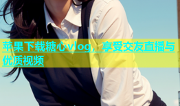 苹果下载糖心vlog，享受交友直播与优质视频