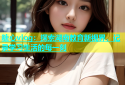 糖心vlog：探索湖南教育新视界，记录学习生活的每一刻