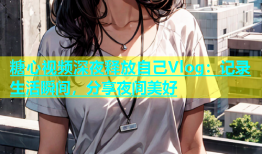 糖心视频深夜释放自己Vlog：记录生活瞬间，分享夜间美好