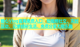 糖心Vlog官网免费入口：短视频社交，实时互动，记录精彩生活，免费分享无限乐趣