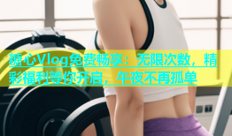 糖心Vlog免费畅享：无限次数，精彩福利等你开启，午夜不再孤单