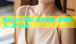 糖心Love官网：美女直播、实时聊天、送礼互动