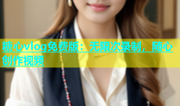 糖心vlog免费版：无限次录制，随心创作视频