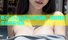 糖心vlog每日三次在线看，随时随地尽享精彩视频