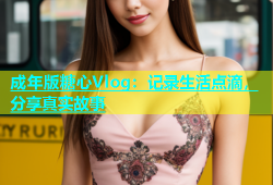 成年版糖心Vlog：记录生活点滴，分享真实故事