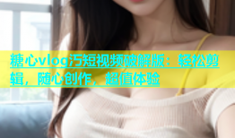 糖心vlog汅短视频破解版：轻松剪辑，随心创作，超值体验