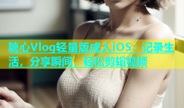 糖心Vlog轻量版成人iOS：记录生活，分享瞬间，轻松剪辑视频