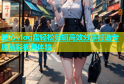 糖心vlog雷轻松剪辑高效分享打造专属精彩视频体验