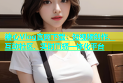 糖心Vlog官网下载：短视频创作、互动社区、实时直播一体化平台