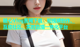 糖心Vlog官网下载：短视频创作、互动社区、实时直播一体化平台