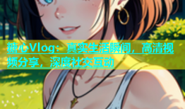 糖心Vlog：真实生活瞬间，高清视频分享，深度社交互动