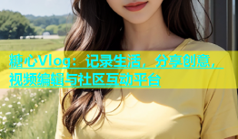 糖心Vlog：记录生活，分享创意，视频编辑与社区互动平台