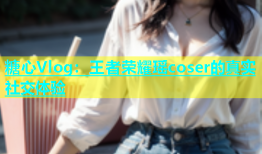糖心Vlog：王者荣耀瑶coser的真实社交体验
