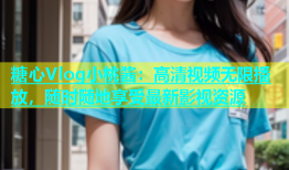 糖心Vlog小桃酱：高清视频无限播放，随时随地享受最新影视资源