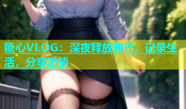 糖心VLOG：深夜释放自己，记录生活，分享激情
