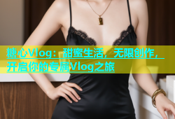 糖心Vlog：甜蜜生活，无限创作，开启你的专属Vlog之旅