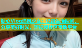 糖心Vlog追风少女：记录生活瞬间，分享美好时光，短视频社区互动平台