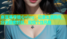 麻豆草莓糖心vlog：记录生活瞬间，分享甜蜜时刻，展现个性风格