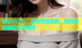 糖心VLOG：深夜释放自我，随时随地编辑分享视频