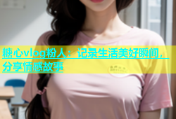 糖心vlog粉人：记录生活美好瞬间，分享情感故事