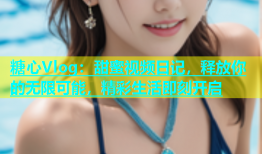 糖心Vlog：甜蜜视频日记，释放你的无限可能，精彩生活即刻开启