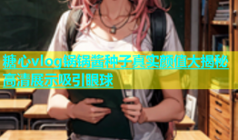 糖心vlog锅锅酱种子真实颜值大揭秘高清展示吸引眼球