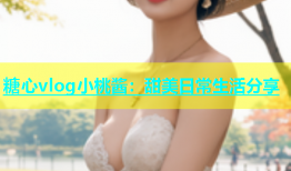 糖心vlog小桃酱：甜美日常生活分享