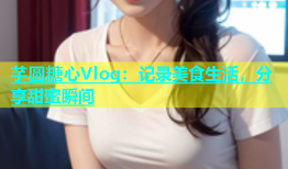 芋圆糖心Vlog：记录美食生活，分享甜蜜瞬间