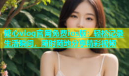 糖心vlog官网免费ios版：轻松记录生活瞬间，随时随地分享精彩视频