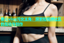 糖心vlog污女主角：探索短视频社区的互动与创作