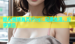糖心视频首页Vlog：记录生活，分享快乐
