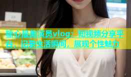 糖心最美演员vlog：短视频分享平台，记录生活瞬间，展现个性魅力