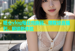 糖心vlog每日兑换码，领取惊喜福利，解锁新体验